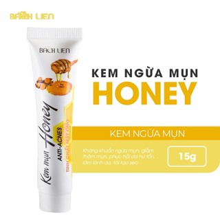  Kem ngừa mụn Honey từ mật ong, vitamin và thảo dược giảm mụn, mờ thâm, ngăn sẹo 15g