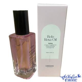 Tinh dầu hoa hồng belo rosa oil obsidian 100ml - mk
