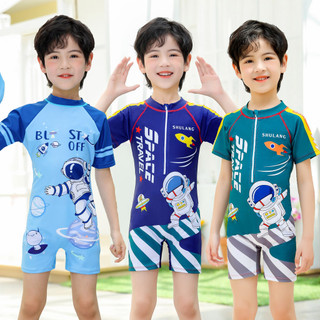 Đồ bơi bé trai Bộ đồ một mảnh cho trẻ em Đồ bơi trẻ em khô nhanh Đồ bơi trẻ em 202