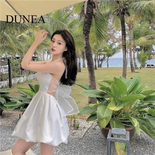 Đầm ren lưới thắt lưng DUNEA dành cho nữ