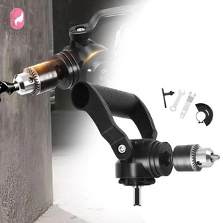 Bộ chuyển đổi máy khoan Chuck mở rộng uốn góc phải Dễ dàng cài đặt cho bó sát