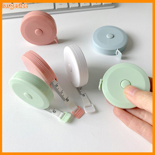 Size lớn| Thước Băng Mini Thước Bền Cân Đo Băng 2m Mini Mềm Băng Đo Có Thể Thu Vào Cân Đôi Di Động May Thợ May Vải Vải Giảm Cân Cơ Thể Để May