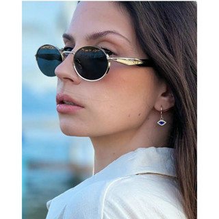 Kính râm thời trang mới có ống kính chống tia cực tím UV400, kính râm nam nữ, kính hình bầu dục cổ điển sang trọng mát mẻ