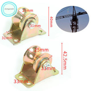 Strongaroetrt Cửa Trượt Ròng Rọc V U Rãnh Bánh Xe Nặng Cứng Bánh Xe Cho Ngược Đường Trượt Cổng Trượt Con Lăn Vòng Bi Con Lăn vn