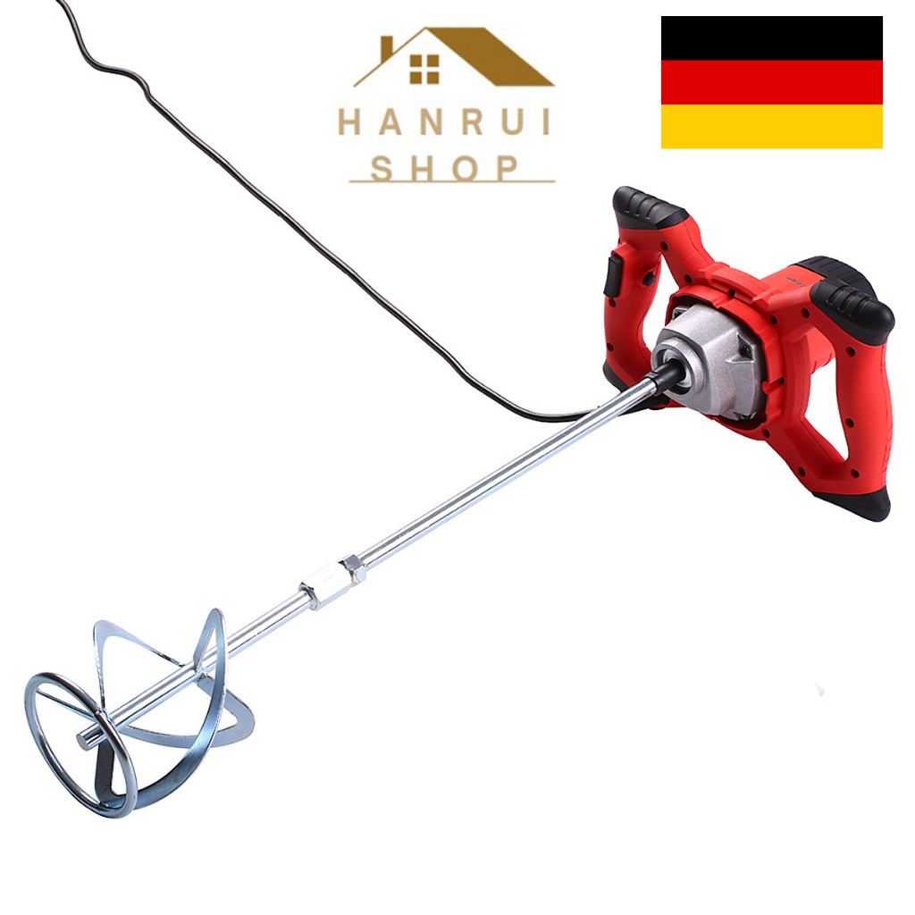 Máy Trộn Công Nghiệp, Máy Trộn Khoáy Thực Phẩm Mixer BRUSH Machine 1600W công nghệ Đức❤️Hanrui Shop❤