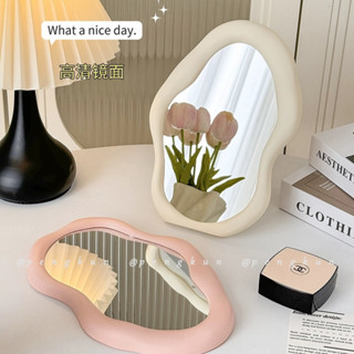 Ins Cloud Gương Trang Điểm Để Bàn Cô Gái Để Bàn Có Thể Đứng Hộ Gia Đình Gương Nhỏ Sinh Viên HD Văn Phòng Trang Điểm Gương
