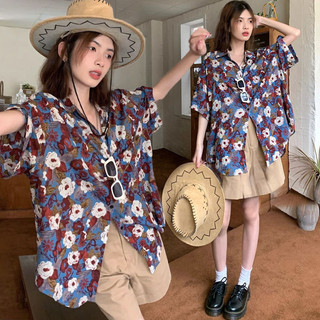 Thiết Kế Niche Retro Áo Sơ Mi Pháp Ngọt Ngào Sang Trọng Hàng Đầu Phong Cách Mới Mùa Hè Đơn Giản Đa Năng Rời Tay Ngắn Hoa Áo Sơ Mi Nữ