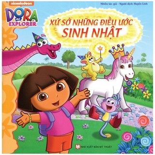 Sách dora the explorer - xứ sở những điều ước sinh nhật