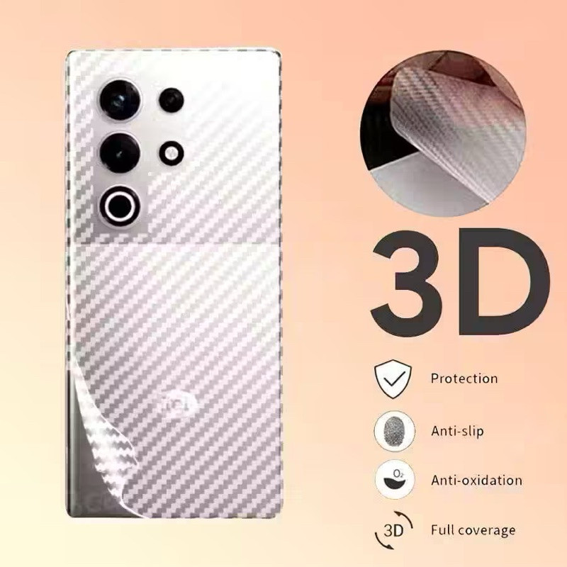 Phim mặt sau Kevlar cho Samsung Galaxy S25 / Galaxy S25 Plus / Galaxy S25 Ultra Model