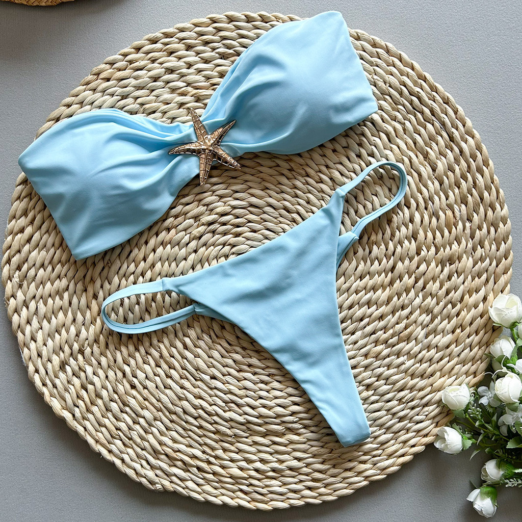 Bikini Mới Màu Ống Top Body Nữ Đồ Bơi Nữ Đồ Bơi Nữ | BigBuy360 - bigbuy360.vn