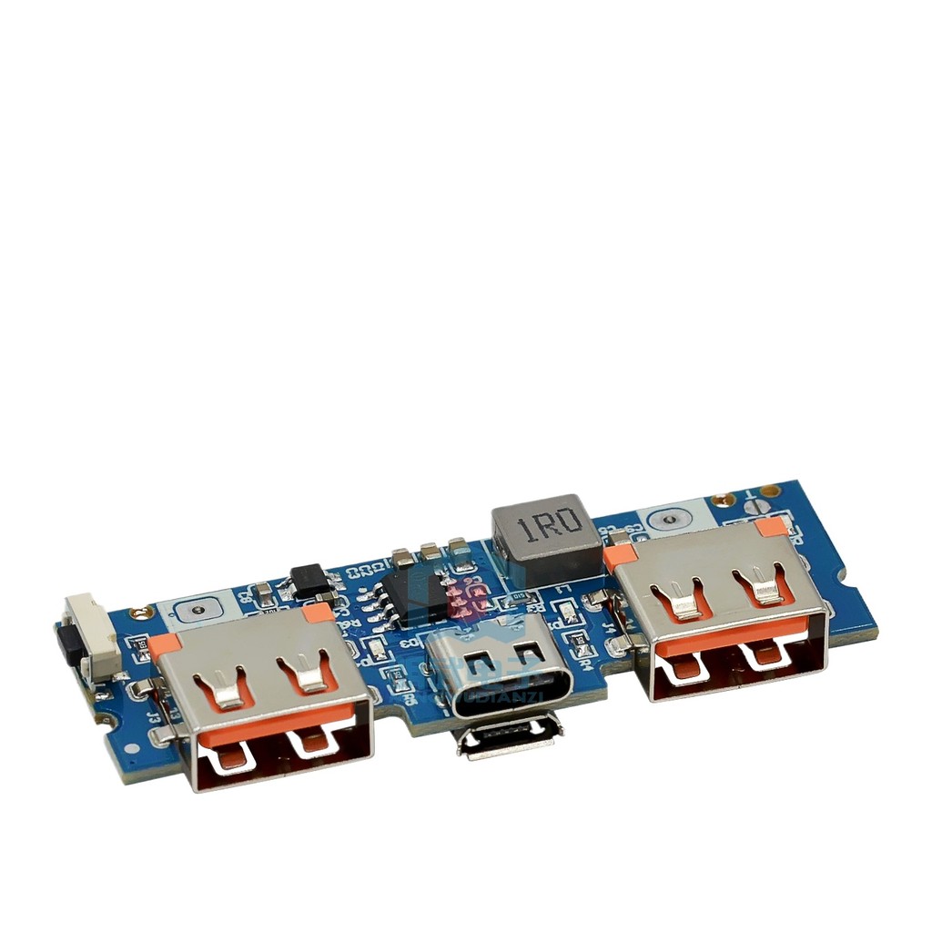 Power Bank Power Bank Bo mạch chủ Type-c Pin Lithium usb kép Power Bank Power Board 5V2.4A