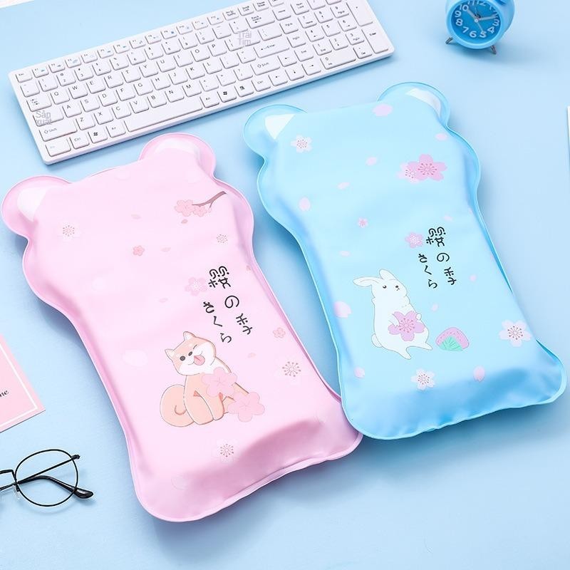 Gối nước mát cho Mùa Hè Đệm nước Gối Nước Lạnh Cỡ Nhỏ Hoạt Hình Trẻ Em Làm Mát Hạ Sốt Học Sinh Văn P