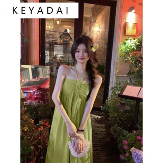 KEYADAI váy Đầm váy nữ body đầm Xu hướng Casual Dễ thương Fashion WLQ2440PSV 16Z240416