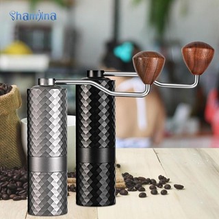 Máy xay cà phê thủ công Shamjina Máy xay cà phê quay tay Máy xay cà phê hình nón Burr Mill cho du lịch