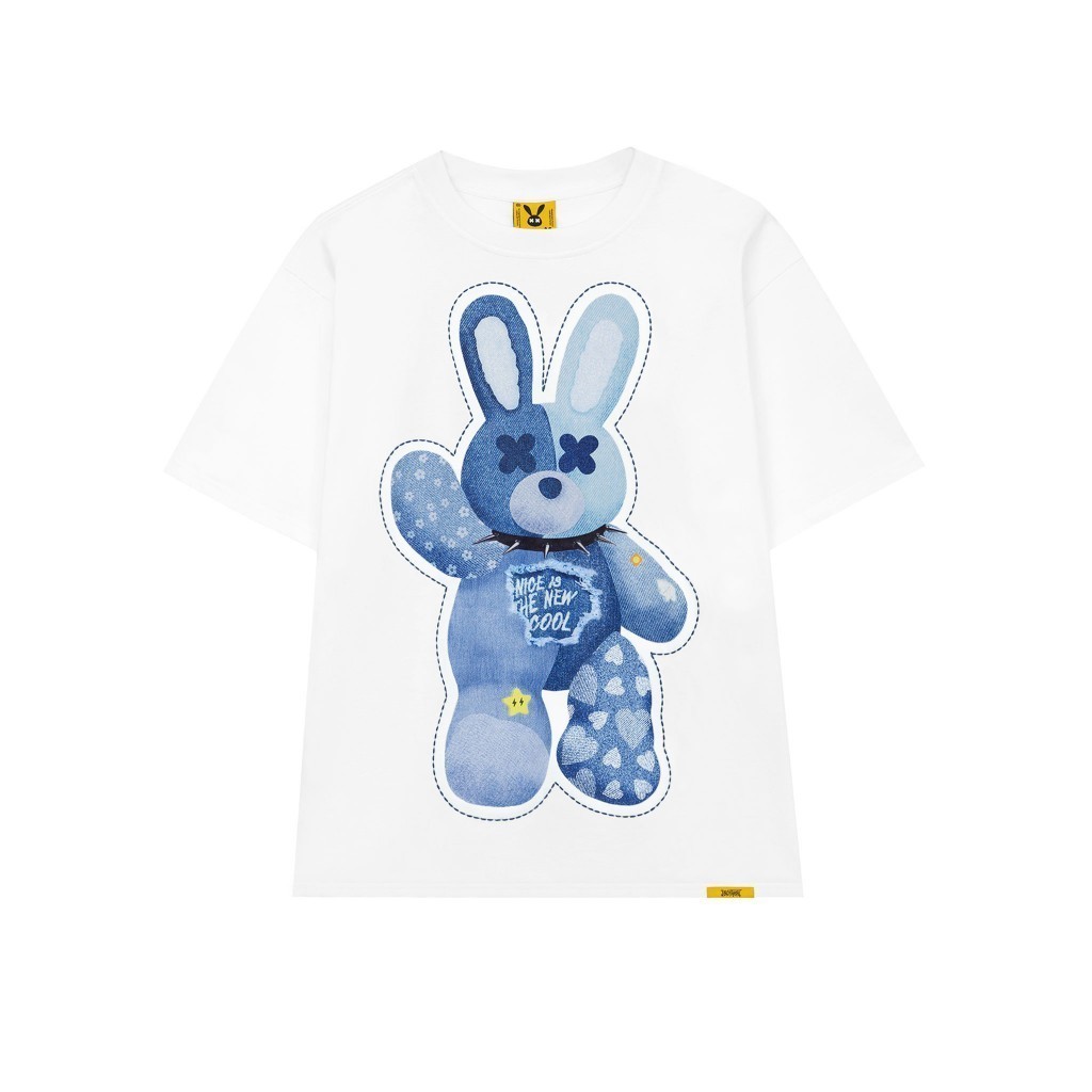 【COD】 Áo Thun Unisex Bad Rabbit JEAN RABBIT TEE 100% Cotton - Local Brand Chính Hãng