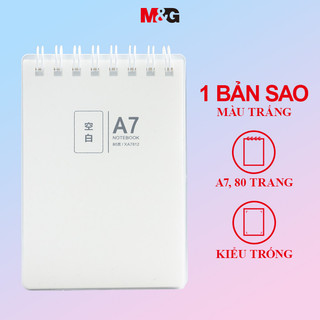 M & g sổ tay di động sổ tay học sinh a7 di động từ vựng notebook di động bỏ túi cuộn máy tính xách tay dày