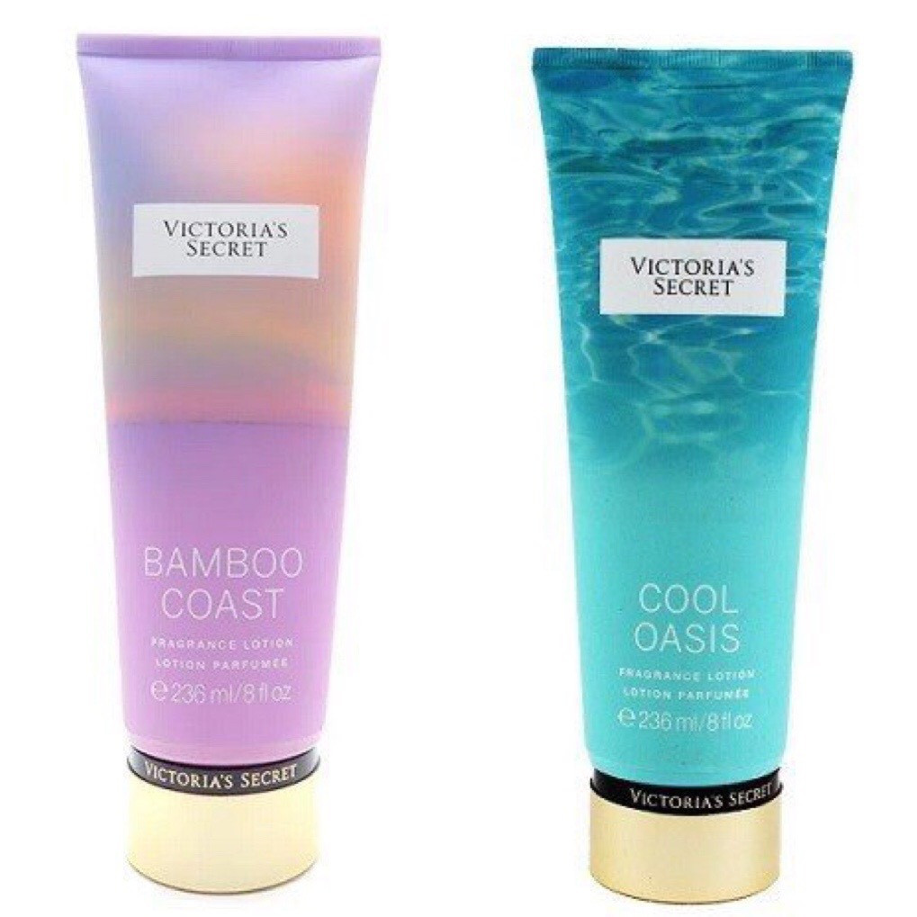 Dưỡng thể Victoria's Secret Fragrance Lotion 236ml - Bamboo Coast / Cool Oasis (Mỹ)