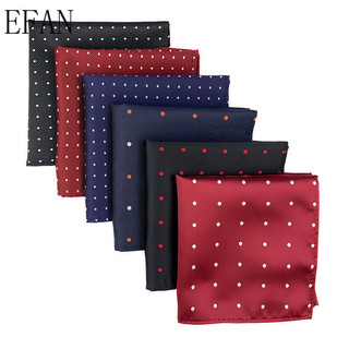Nam Thời Trang Lụa Bỏ Túi Vuông 25CM Chấm Bi Paisley Khăn Tay Chổi Tiệc Cưới Người Ngực Khăn Hankies