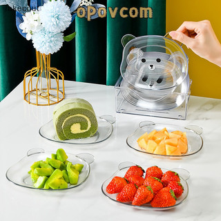 1 Đĩa Kẹo hình gấu dễ thương