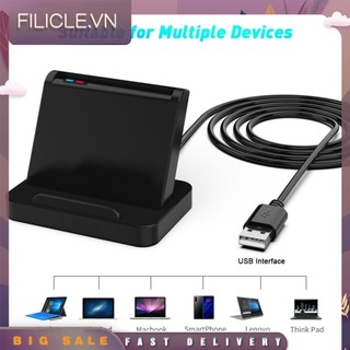 [Filicle.vn] SCR816 USB Smart ID IC SIM CAC Card Reader cho Windows 10 8 7 Max OS Linux
