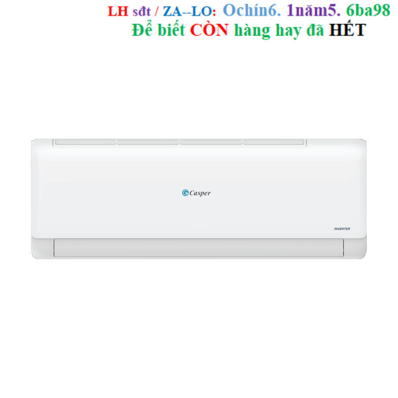 Rẻ Điều Hòa Casper Inverter 1 Chiều 18000BTU (2HP) TC-18IS36 - Hàng Chính Hãng