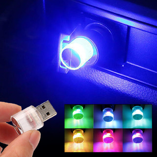 1 xe hơi mini usb led di động cắm chơi đèn xung quanh trang trí khí quyển đèn cho nội thất môi trường đèn