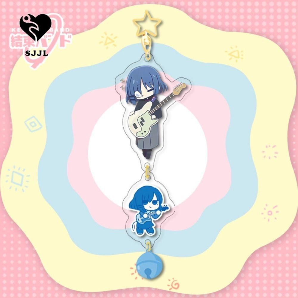 Sjjl Gotoh Hitori Móc Khóa, Anime Nhật Bản Ijichi Nijika Bocchi THE ROCK Móc Khóa, Đàn Guitar Dễ Thư