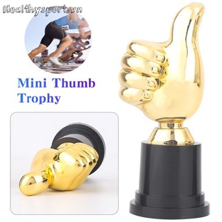 Ngón tay cái Cúp Khuyến khích Cúp vàng nhựa Cúp bóng đá 5 Inch cho bữa tiệc