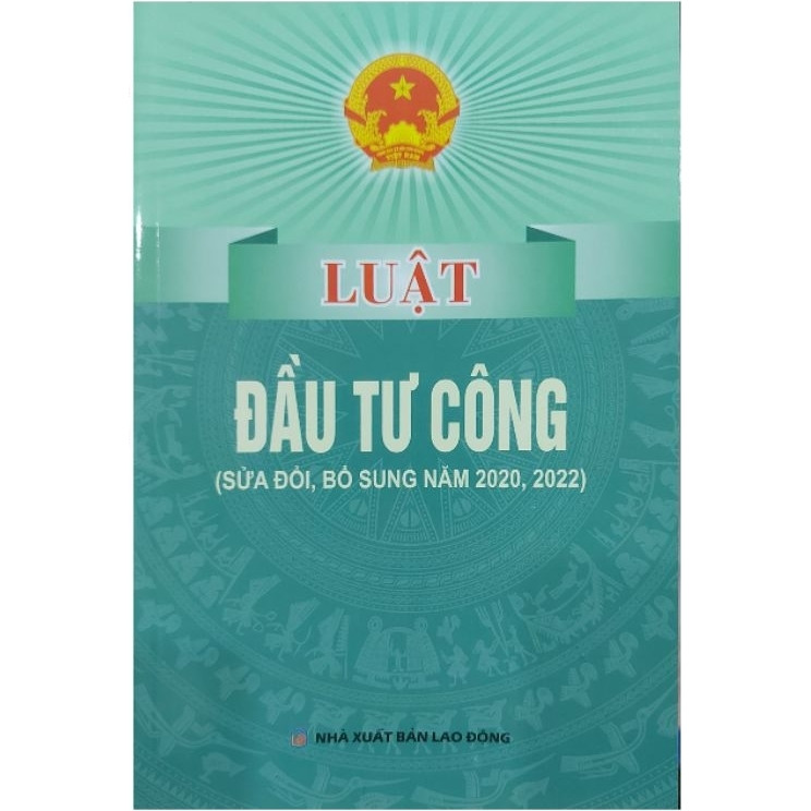 Sách - Luật đầu tư công (NXB Lao Động)