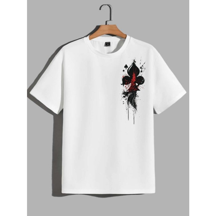 [ T SHIRT UNISEX ] Áo phông nam KT Lá Bích T-shirt .