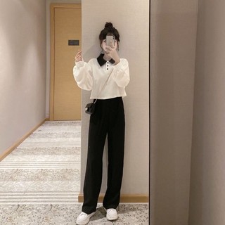 Bộ đồ áo phối quần suống cho nữ kiểu Hàn Quốc hợp đi học đi chơi cho bạn nữ trẻ trung