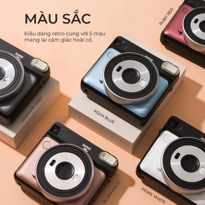 ( SLN 9 ) ( SLN 8 ) MÁY CHỤP ẢNH LẤY LIỀN INSTAX SQUARE SQ6 - tặng kèm 10 films | BigBuy360 - bigbuy360.vn