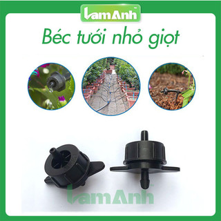 Béc tưới nhỏ giọt có bù áp lưu lượng 2 - 4 - 8 lít/giờ, đầu tưới cây nhỏ giọt loại tốt - Lam Anh