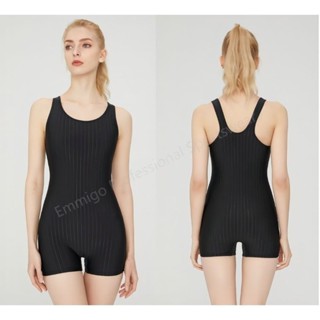  Đồ bơi tập luyện nữ Áo tắm nữ màu đen che bụng và giảm béo Đồ bơi một mảnh có đệm Plus Size 4XL Trang phục bơi lội nữ 