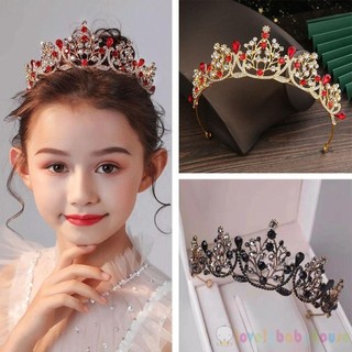 Lbh-beauty vương miện pha lê vương miện vương miện phụ kiện tóc cô dâu phụ kiện tóc công chúa prom vương miện
