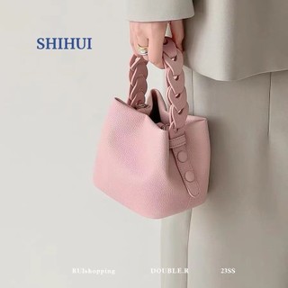 Túi xách nữ SHIHUI túi đeo chéo một vai thủ công bằng da mềm