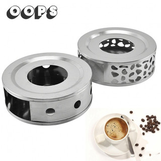Đế nến đứng hâm nóng trà / cà phê bằng thép không gỉ