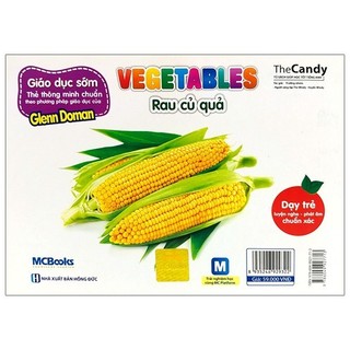 Sách Flashcard Dạy Trẻ Theo Phương Pháp Glenn Doman - Rau Củ Quả