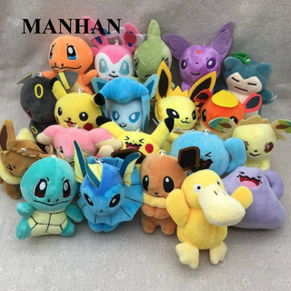 Móc Khóa Hình Pokemon Nhồi Bông Dễ Thương 10cm