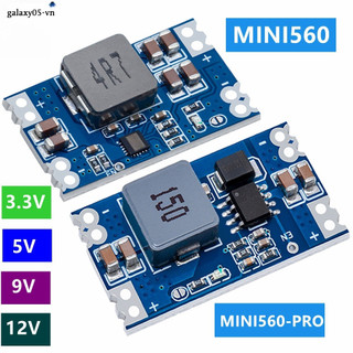 Mini560 / pro 5a đầu ra hiệu quả cao 3.3v 5v 9v 12v bước xuống dc-dc bộ điều chỉnh điện áp buck ổn định mô-đun nguồn mini560 5a
