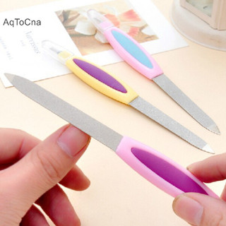 Aqtocna 1 Kim Loa Nail File Cuticle Remover Công cụ đệm móng tay nghệ thuật HGVN