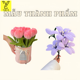 1 - 100 cành kẽm nhung , kẽm xù nhung trang trí làm đồ handmade dài 30cm