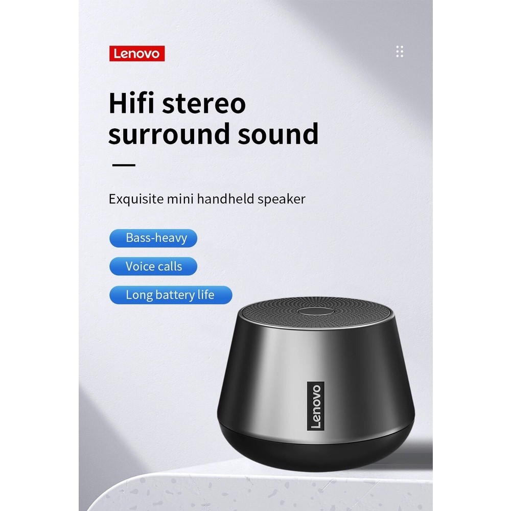 Lenovo Loa bluetooth Không Dây k3 pro Âm Thanh Siêu Trầm Kèm Mic Chất Lượng Cao | BigBuy360 - bigbuy360.vn