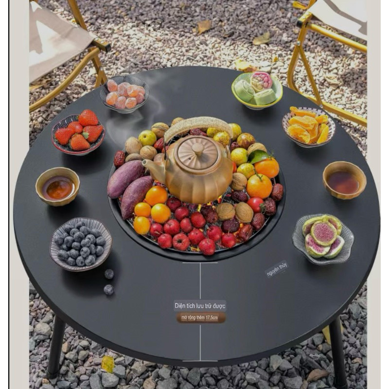 Bếp nướng than hoa dã ngoại, Bếp Nướng Than Pha Trà Trong Nhà, Ngoài Trời Du Lịch, Dã Ngoại -CICII SHOP