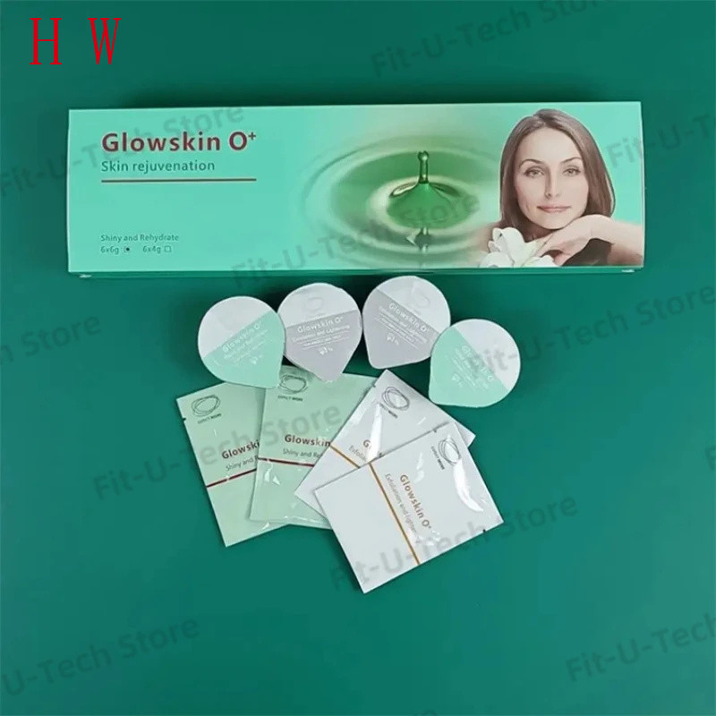 Co2 oxy bong bóng kit co2 viên nang oxy tẩy tế bào chết tẩy tế bào chết làm sạch da mặt glowskin o c