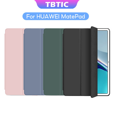 Tbtic Cho Huawei MatePad 11.5S Air 11.5 SE 11 inch 2024 2023 2021 Honor Pad X9 Ốp Lưng Không Có Bút Chì Bút Chì Khe Cắm Vỏ Lật Thông Minh