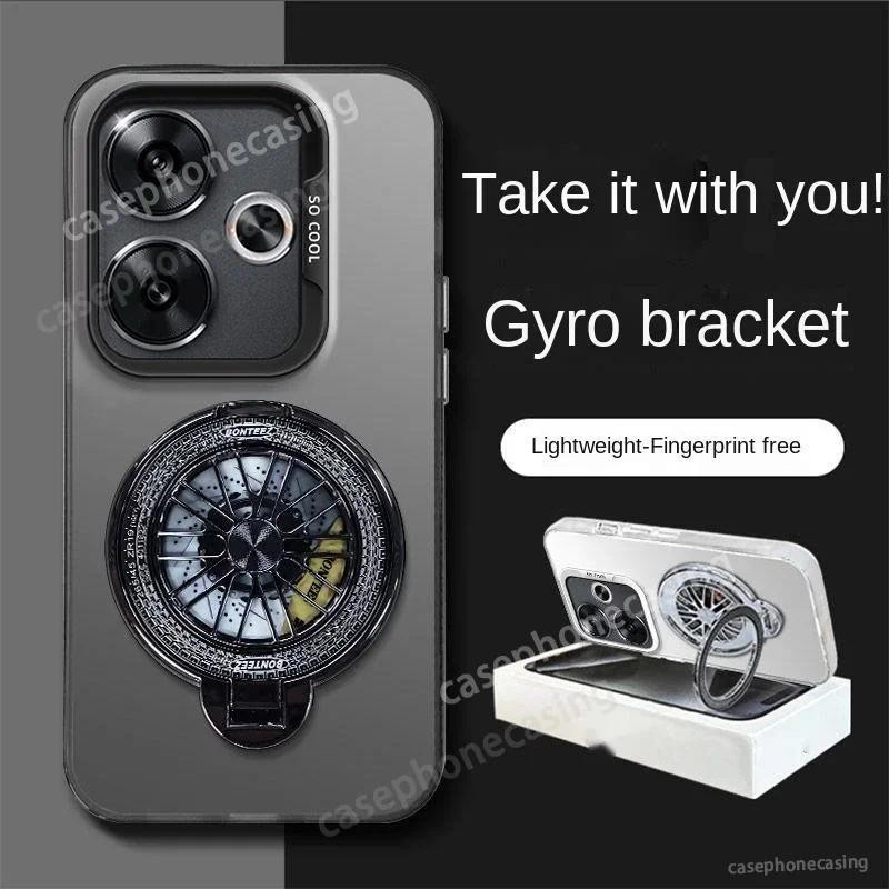 Ốp Điện Thoại Cho Oppo A6 A5 Pro A5Pro A6Pro 5G 4G 2025 Vỏ Chống Sốc Giá Đỡ Từ Tính Vỏ Bảo Vệ Mặt Sa