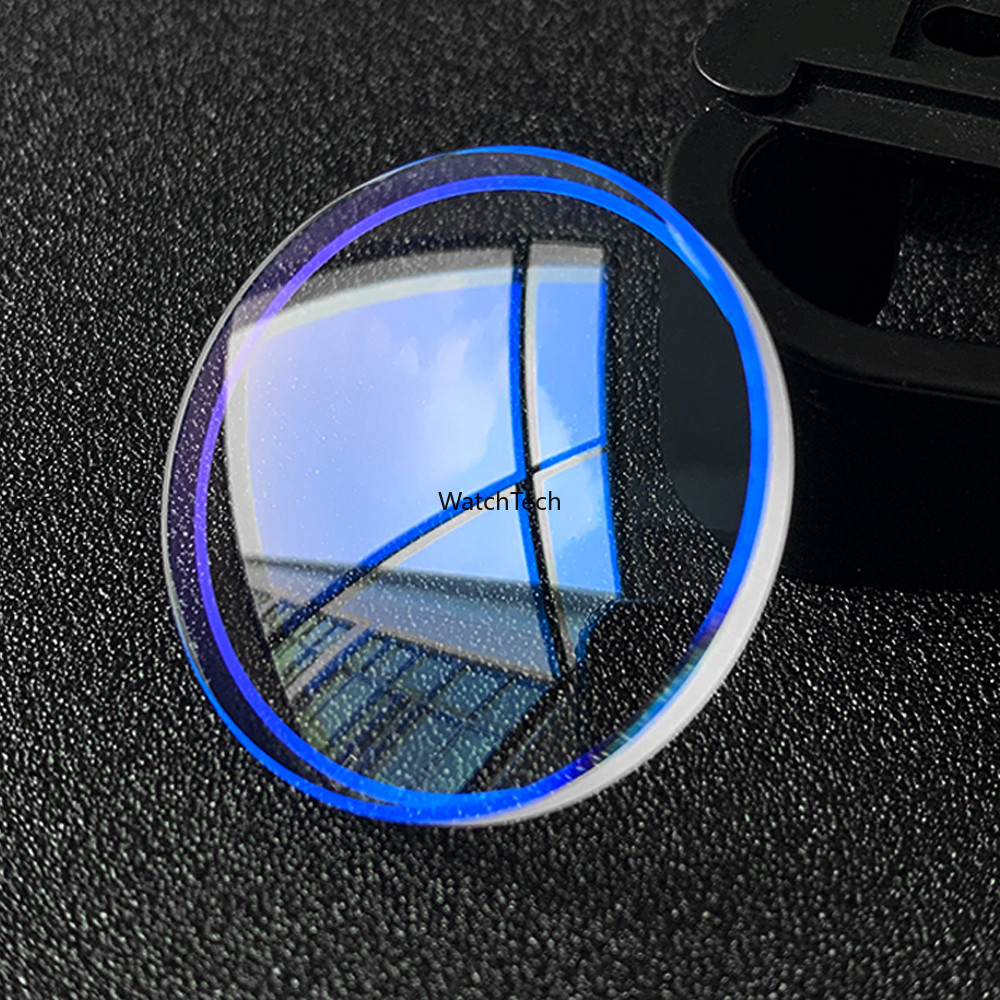 AR Double Dome Sapphire Đồng hồ thủy tinh pha lê cho Seiko SUMO SHOGUN Samurai SBDC 7S36 7536 SKZ219