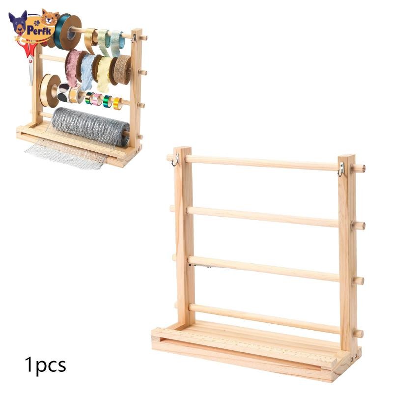 Ruy Băng Gỗ Sắp Xếp Kệ Ruy Băng Cho Chủ Đề Washi Băng May Thủ Công