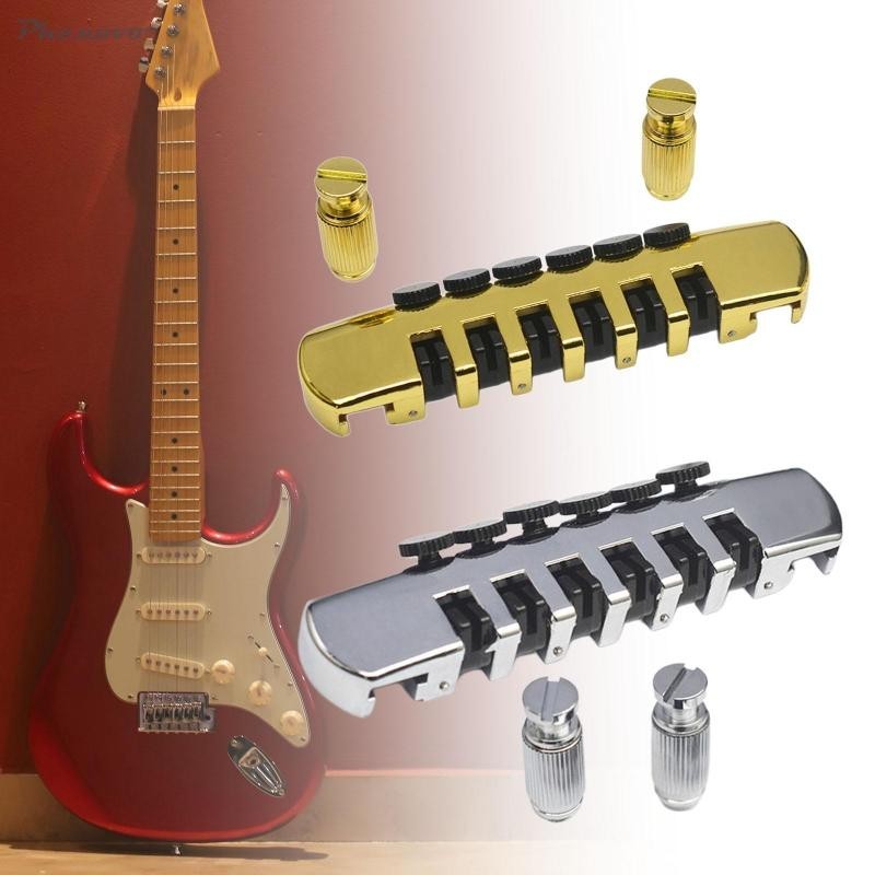 Đàn Guitar Điện Cầu Đàn Guitar Phần Nặng Kim Loại Cầu Đuôi Guitar Tune Cho Đàn Guitar Điện Phụ Kiện Thay Thế